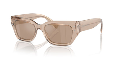 Dolce&Gabbana DG4462 Transparent Camel/Light Brown Flash Gold Mirror #colour_transparent-camel-light-brown-flash-gold-mirror