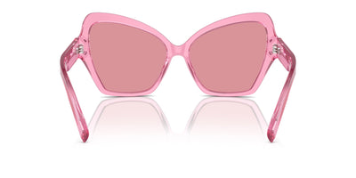 Dolce&Gabbana DG4463 Transparent Pink/Pink Internal Silver Mirror #colour_transparent-pink-pink-internal-silver-mirror