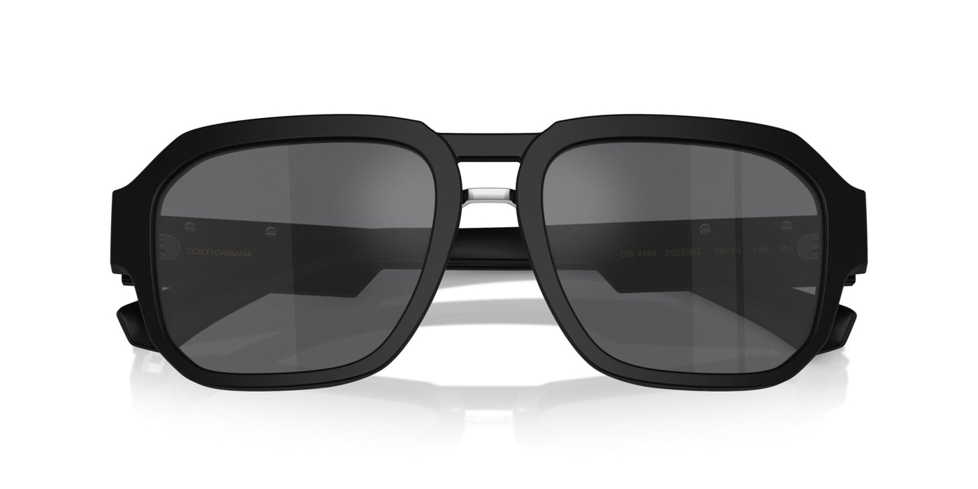 Dolce&Gabbana DG4464 Matte Black/Grey Black Mirror #colour_matte-black-grey-black-mirror