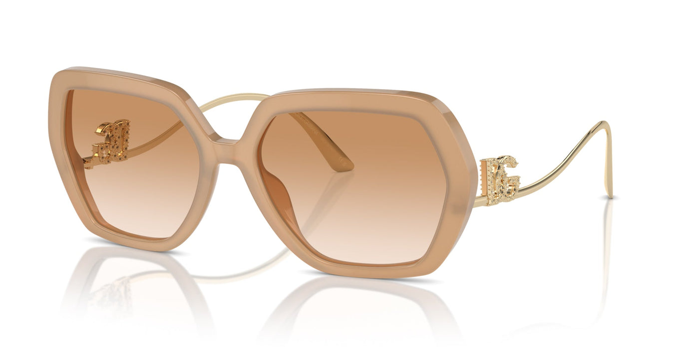 Dolce&Gabbana DG4468B Opal Beige/Clear Light Brown Gradient #colour_opal-beige-clear-light-brown-gradient