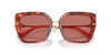 Dolce&Gabbana DG4474 Havana Brown/Dark Violet #colour_havana-brown-dark-violet