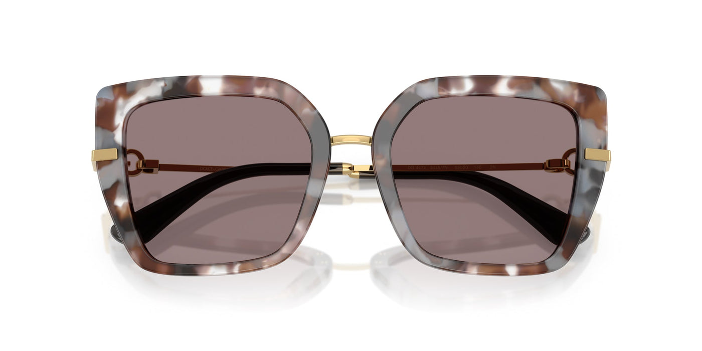 Dolce&Gabbana DG4474 Havana Grey/Purpe Brown #colour_havana-grey-purpe-brown