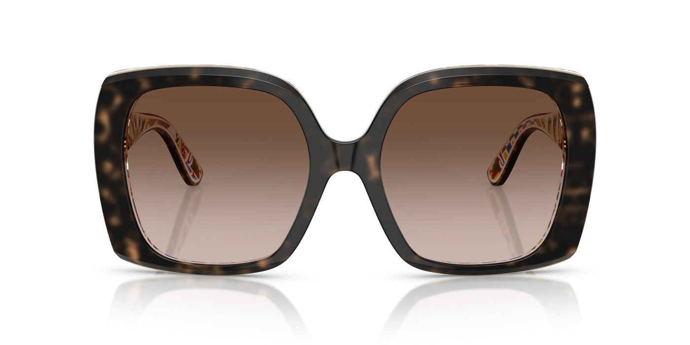 Dolce&Gabbana DG4475 Havana On White Barrow/Brown Gradient #colour_havana-on-white-barrow-brown-gradient