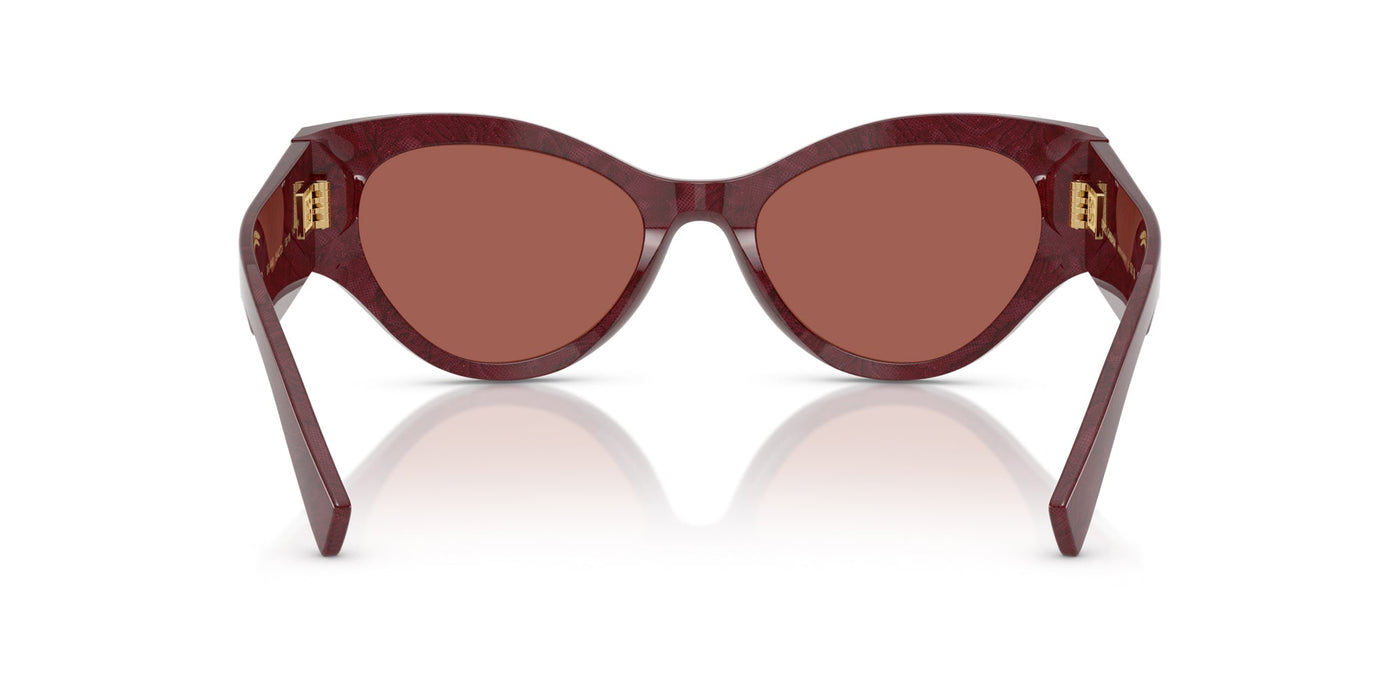 Dolce&Gabbana DG4480 Bordeaux Lace/Dark Violet Red Mirror #colour_bordeaux-lace-dark-violet-red-mirror