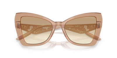 Dolce&Gabbana DG4489 Transparent Camel/Clear Light Brown Gradient #colour_transparent-camel-clear-light-brown-gradient