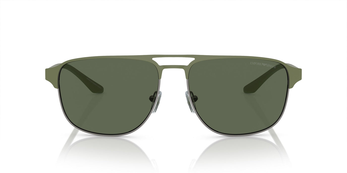 Emporio Armani EA2144 Matte Gunmetal/Sage Green/Dark Green #colour_matte-gunmetal-sage-green-dark-green