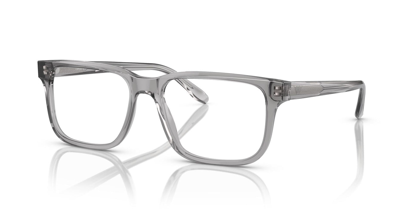 Emporio Armani EA3218 Shiny Transparent Grey #colour_shiny-transparent-grey