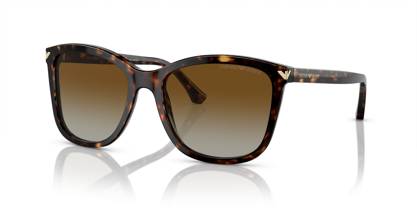 Emporio Armani EA4060 Shiny Havana/Brown Gradient Polarised #colour_shiny-havana-brown-gradient-polarised