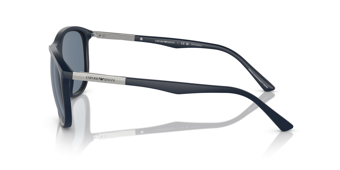 Emporio Armani EA4201 Matte Blue/Dark Blue Polarised #colour_matte-blue-dark-blue-polarised