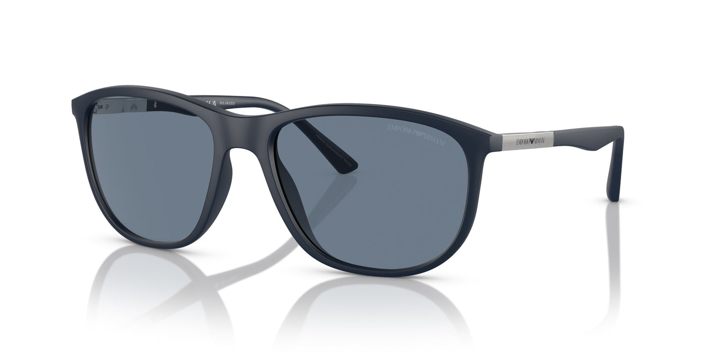 Emporio Armani EA4201 Matte Blue/Dark Blue Polarised #colour_matte-blue-dark-blue-polarised