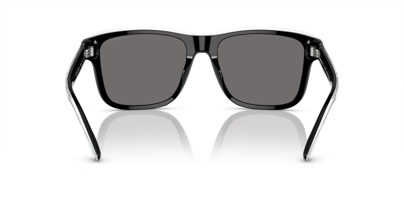 Emporio Armani EA4208 Shiny Black/Top Crystal/Dark Grey Polarised #colour_shiny-black-top-crystal-dark-grey-polarised