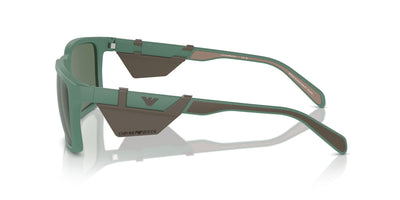 Emporio Armani EA4219 Matte Alpine Green/Dark Green #colour_matte-alpine-green-dark-green