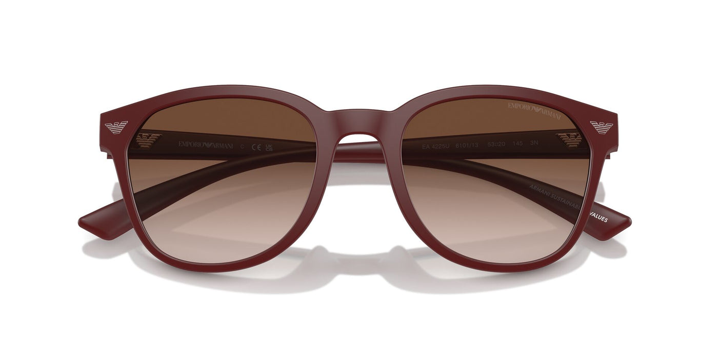 Emporio Armani EA4225U Matte Bordeaux/Brown Gradient #colour_matte-bordeaux-brown-gradient