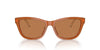 Emporio Armani EA4227U Opaline Orange/Brown #colour_opaline-orange-brown