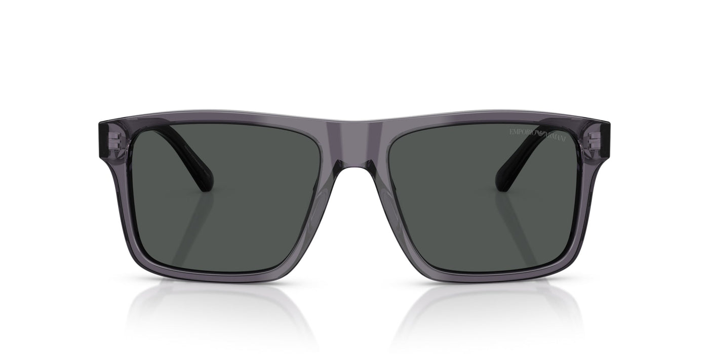 Emporio Armani EA4232 Transparent Dark Grey/Smoke #colour_transparent-dark-grey-smoke