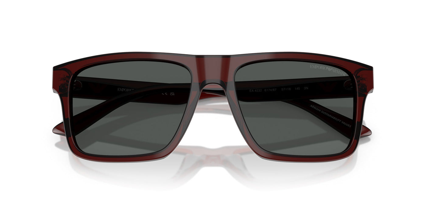 Emporio Armani EA4232 Transparent Brown/Smoke #colour_transparent-brown-smoke