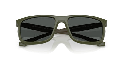 Emporio Armani EA4234U Matte Green/Dark Grey #colour_matte-green-dark-grey