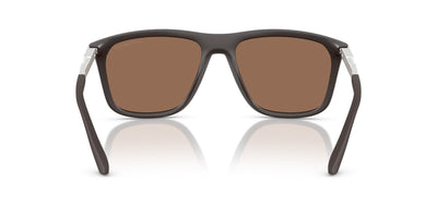 Emporio Armani EA4237 Matte Dark Brown/Dark Brown Gold Mirror #colour_matte-dark-brown-dark-brown-gold-mirror