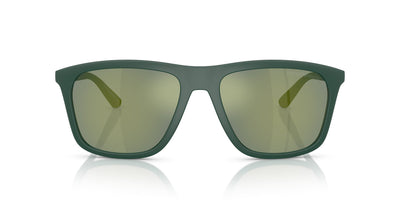 Emporio Armani EA4237 Matte Dark Green/Green Green Mirror #colour_matte-dark-green-green-green-mirror