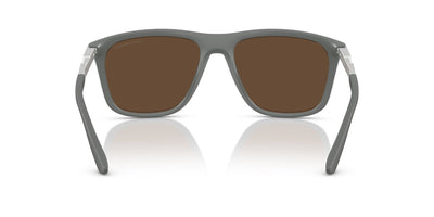 Emporio Armani EA4237 Matte Grey/Dark Brown #colour_matte-grey-dark-brown