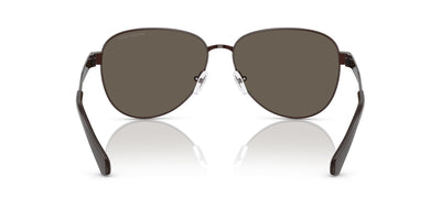 Michael Kors Biarritz MK1160 Chocolate Shiny/Chocolate Solid #colour_chocolate-shiny-chocolate-solid