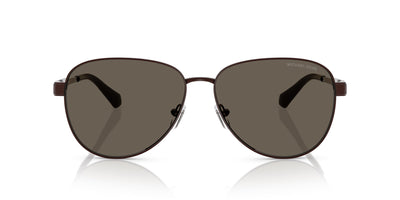 Michael Kors Biarritz MK1160 Chocolate Shiny/Chocolate Solid #colour_chocolate-shiny-chocolate-solid