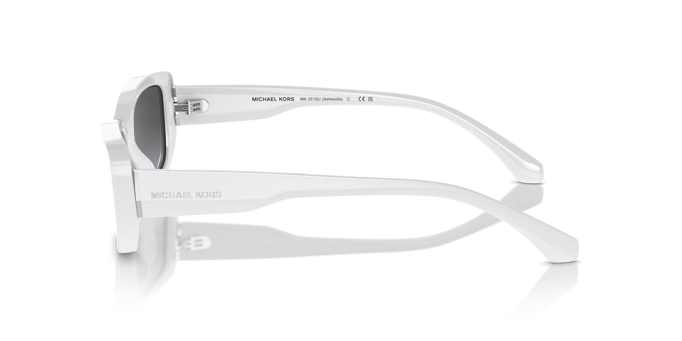 Michael Kors Asheville MK2210U Optic White/Dark Grey Gradient #colour_optic-white-dark-grey-gradient