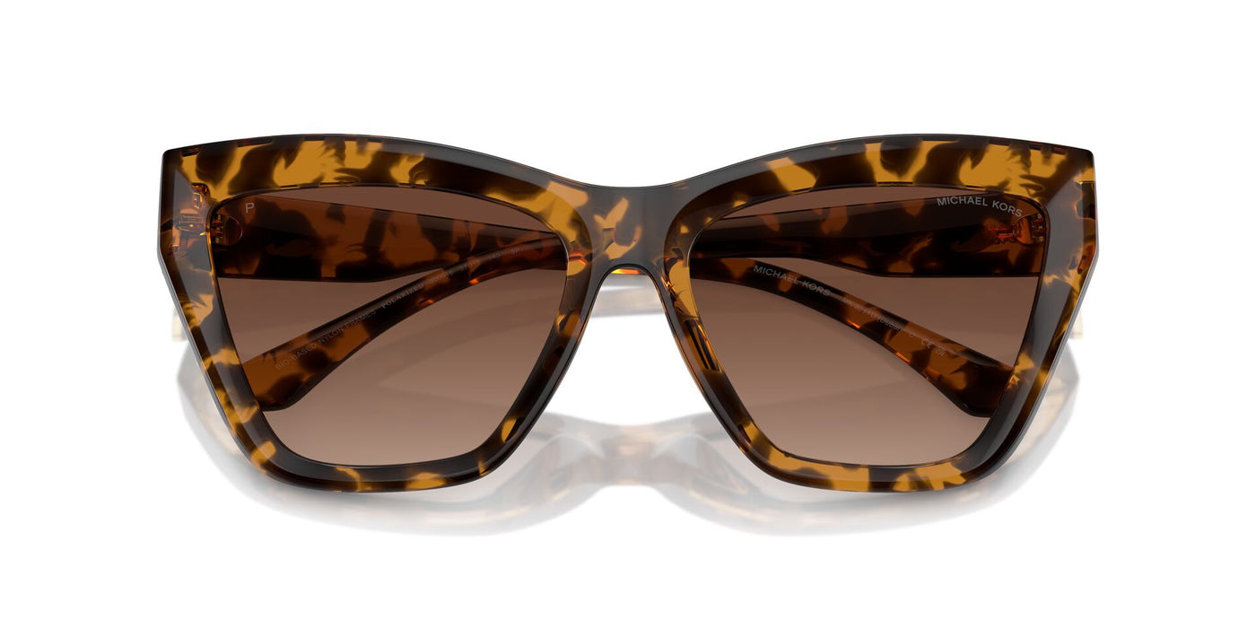 Michael Kors Dubai MK2211U Dark Tortoise/Brown Gradient Polarised #colour_dark-tortoise-brown-gradient-polarised