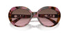 Michael Kors San Lucas MK2214U Plum Graphic Tortoise/Cordovan Gradient #colour_plum-graphic-tortoise-cordovan-gradient