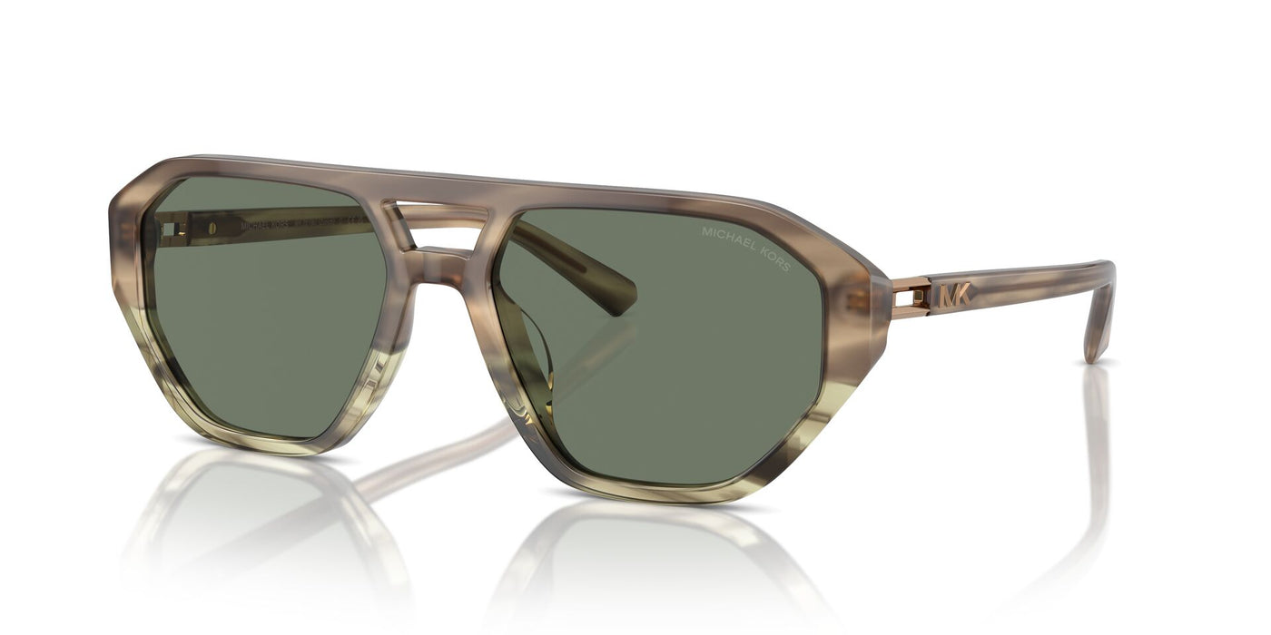 Michael Kors Zurich MK2219U Olive Tortoise/Green Solid #colour_olive-tortoise-green-solid