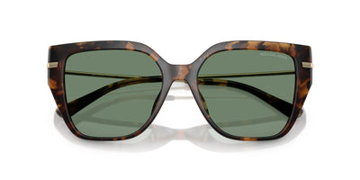 Michael Kors St. Barths MK2231U Dark Tortoise/Green Solid Photochromic #colour_dark-tortoise-green-solid-photochromic