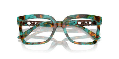 Michael Kors Nassau MK4119U Teal Graphic Tortoise #colour_teal-graphic-tortoise