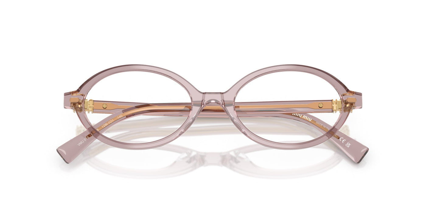 Miu Miu VMU01X Mauve Transparent #colour_mauve-transparent