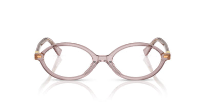 Miu Miu VMU01X Mauve Transparent #colour_mauve-transparent