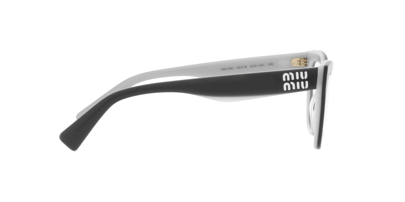 Miu Miu VMU03U Black-White #colour_black-white