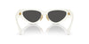 Miu Miu SMU03Z White/Dark Grey #colour_white-dark-grey