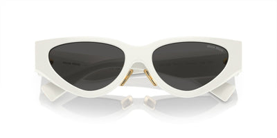 Miu Miu SMU03Z White/Dark Grey #colour_white-dark-grey