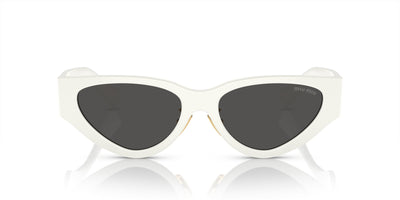 Miu Miu SMU03Z White/Dark Grey #colour_white-dark-grey