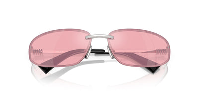 Miu Miu SMU A50 Silver/Pink Mirror #colour_silver-pink-mirror