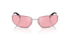 Miu Miu SMU A50 Silver/Pink Mirror #colour_silver-pink-mirror