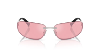 Miu Miu SMU A50 Silver/Pink Mirror #colour_silver-pink-mirror