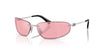 Miu Miu SMU A50 Silver/Pink Mirror #colour_silver-pink-mirror