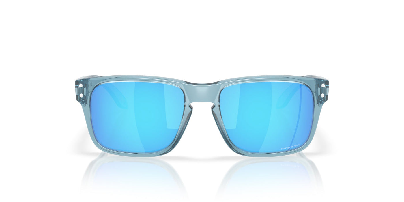 Oakley Junior Holbrook XXS OJ9014 Transparent Stonewash/Prizm Sapphire #colour_transparent-stonewash-prizm-sapphire