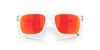 Oakley Junior Holbrook XXS OJ9014 Clear/Prizm Ruby #colour_clear-prizm-ruby