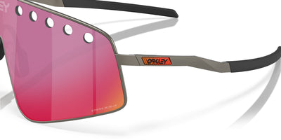 Oakley Sutro TI Sweep OO6025 Matte Gunmetal/Prizm Road #colour_matte-gunmetal-prizm-road