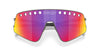 Oakley Sutro TI Sweep OO6025 Matte Gunmetal/Prizm Road #colour_matte-gunmetal-prizm-road