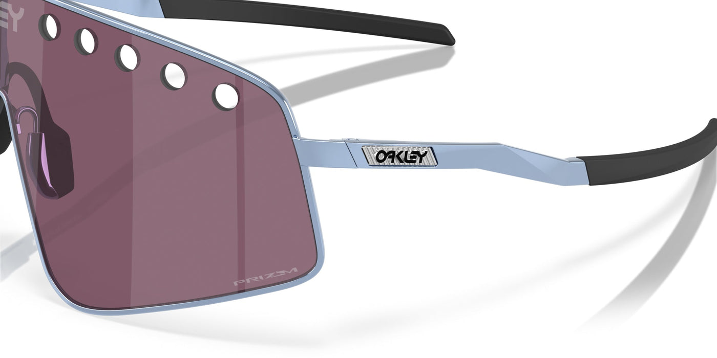 Oakley Sutro TI Sweep OO6025 Polished Stonewash/Prizm Road Black #colour_polished-stonewash-prizm-road-black