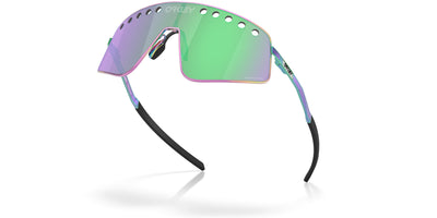 Oakley Sutro TI Sweep OO6025 Polished Oil Slick/Prizm Road Jade #colour_polished-oil-slick-prizm-road-jade