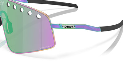 Oakley Sutro TI Sweep OO6025 Polished Oil Slick/Prizm Road Jade #colour_polished-oil-slick-prizm-road-jade