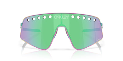 Oakley Sutro TI Sweep OO6025 Polished Oil Slick/Prizm Road Jade #colour_polished-oil-slick-prizm-road-jade